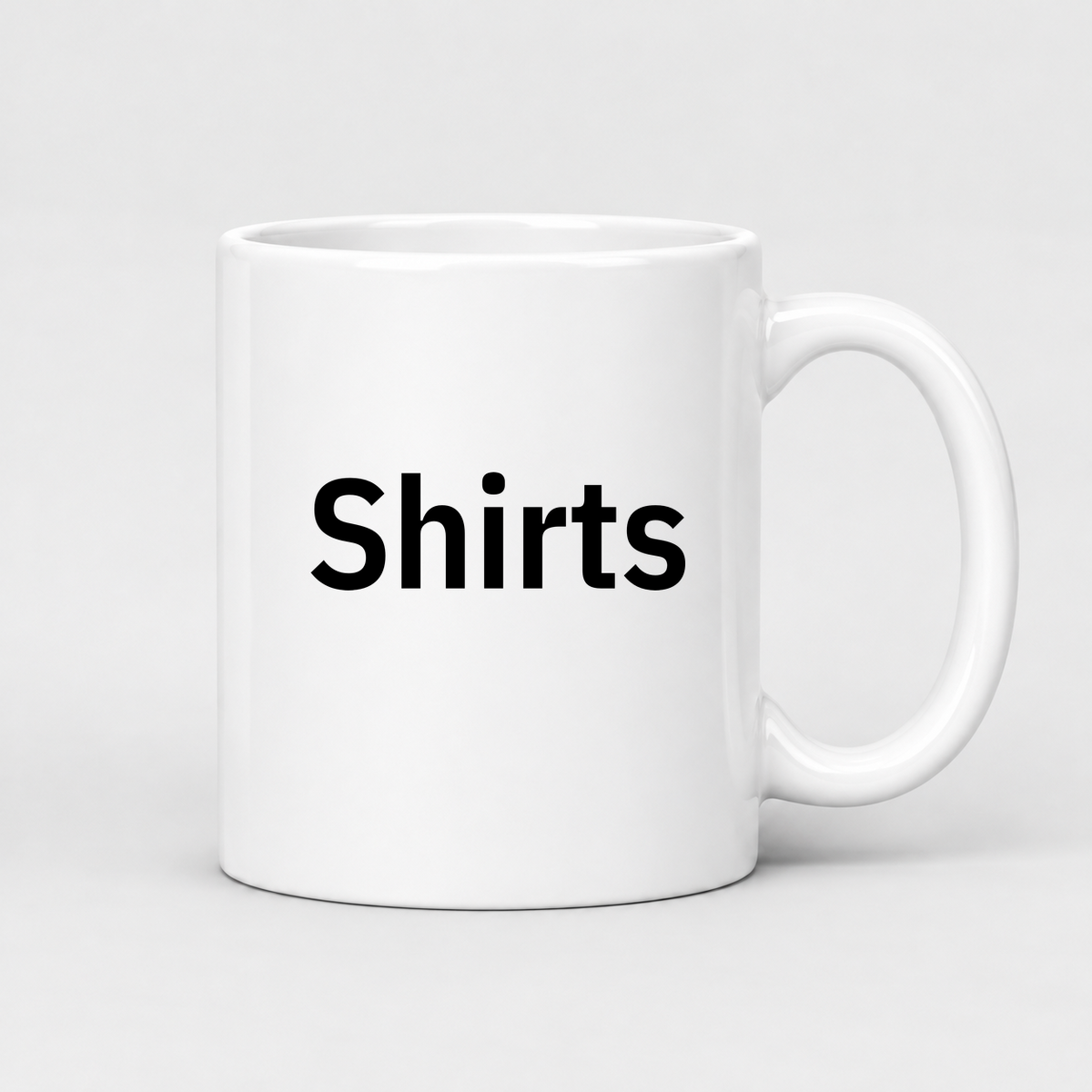 Shirts Mug in white
