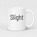 Slight Mug in white
