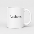 Authors Mug in white