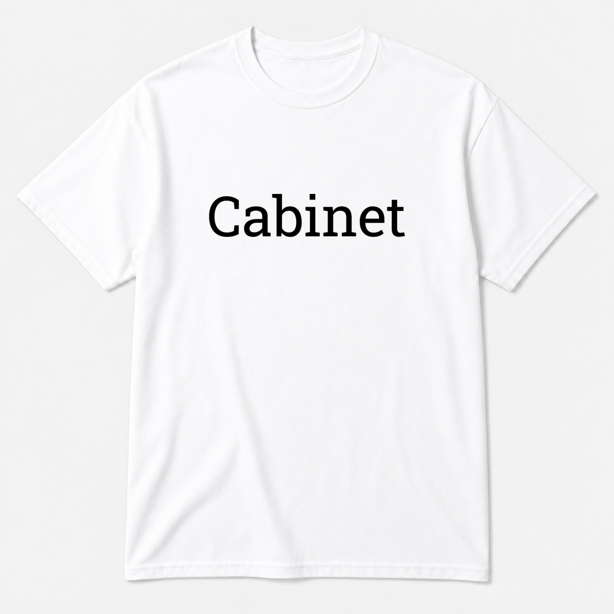 Cabinet T-Shirt in white