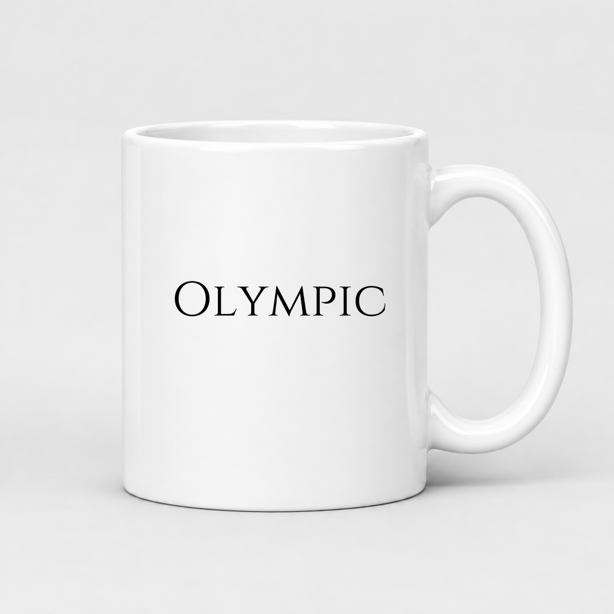 Olympic Mug in white