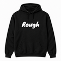 Rough Hoodie in black