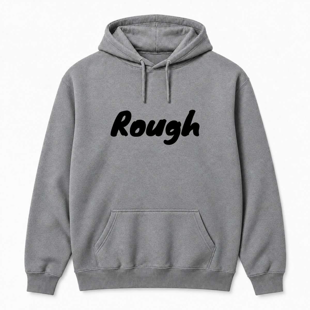 Rough Hoodie in gray