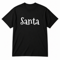 Santa T-Shirt in black