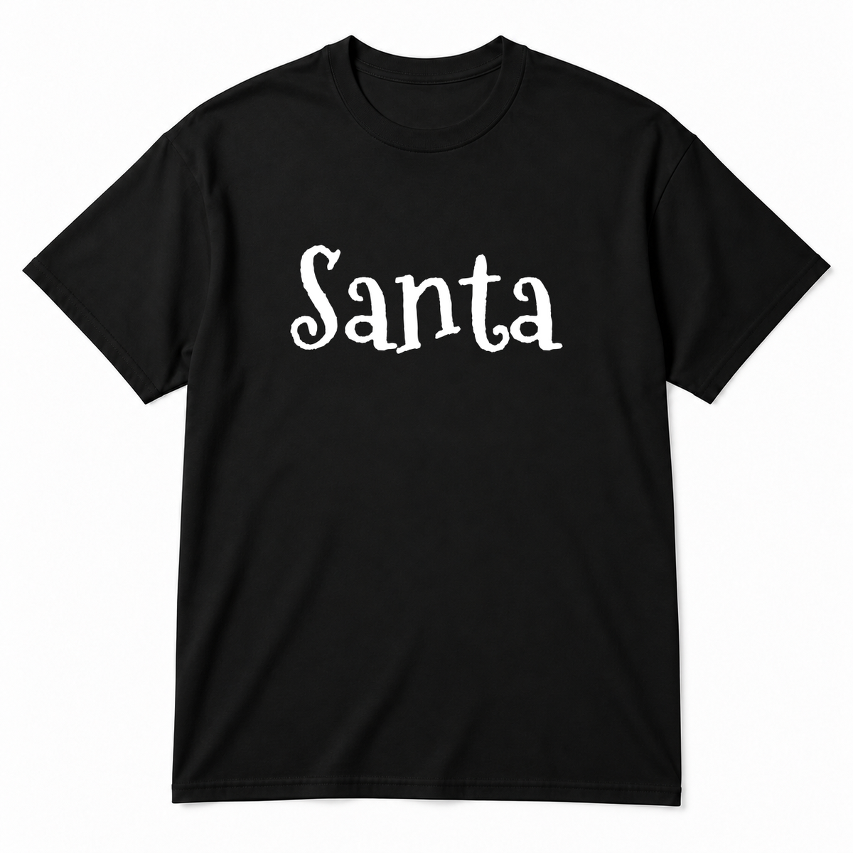 Santa T-Shirt in black