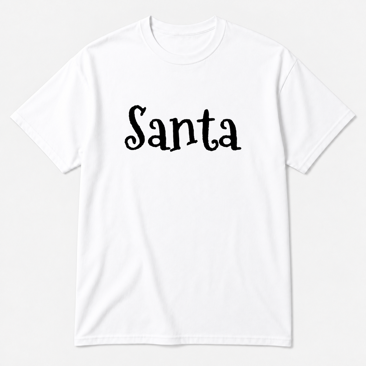 Santa T-Shirt in white