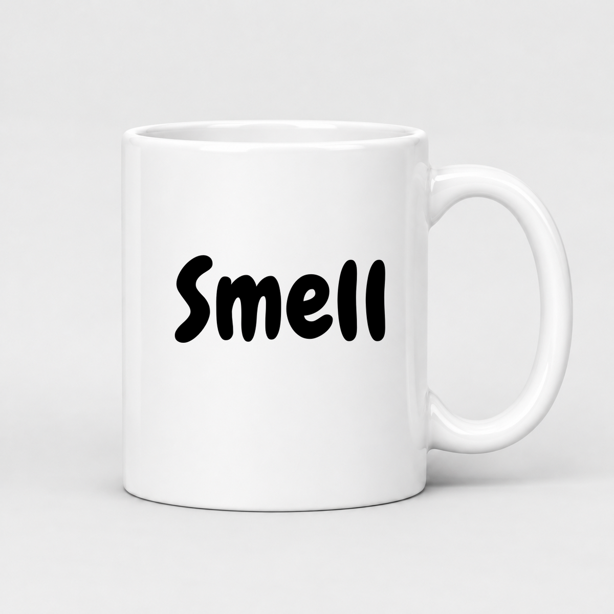 Smell Mug in white