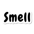 Smell die-cut sticker