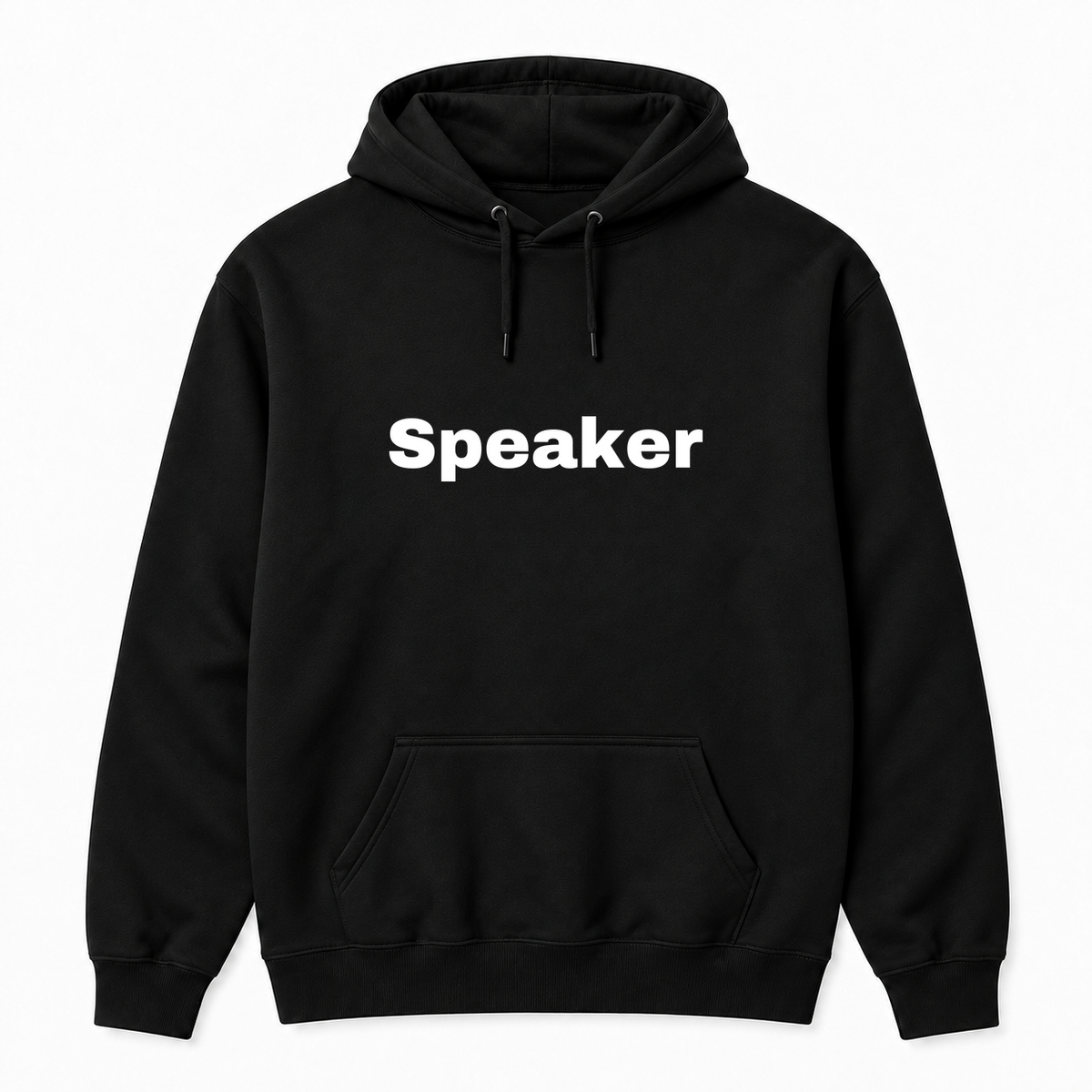 Speaker Hoodie in black
