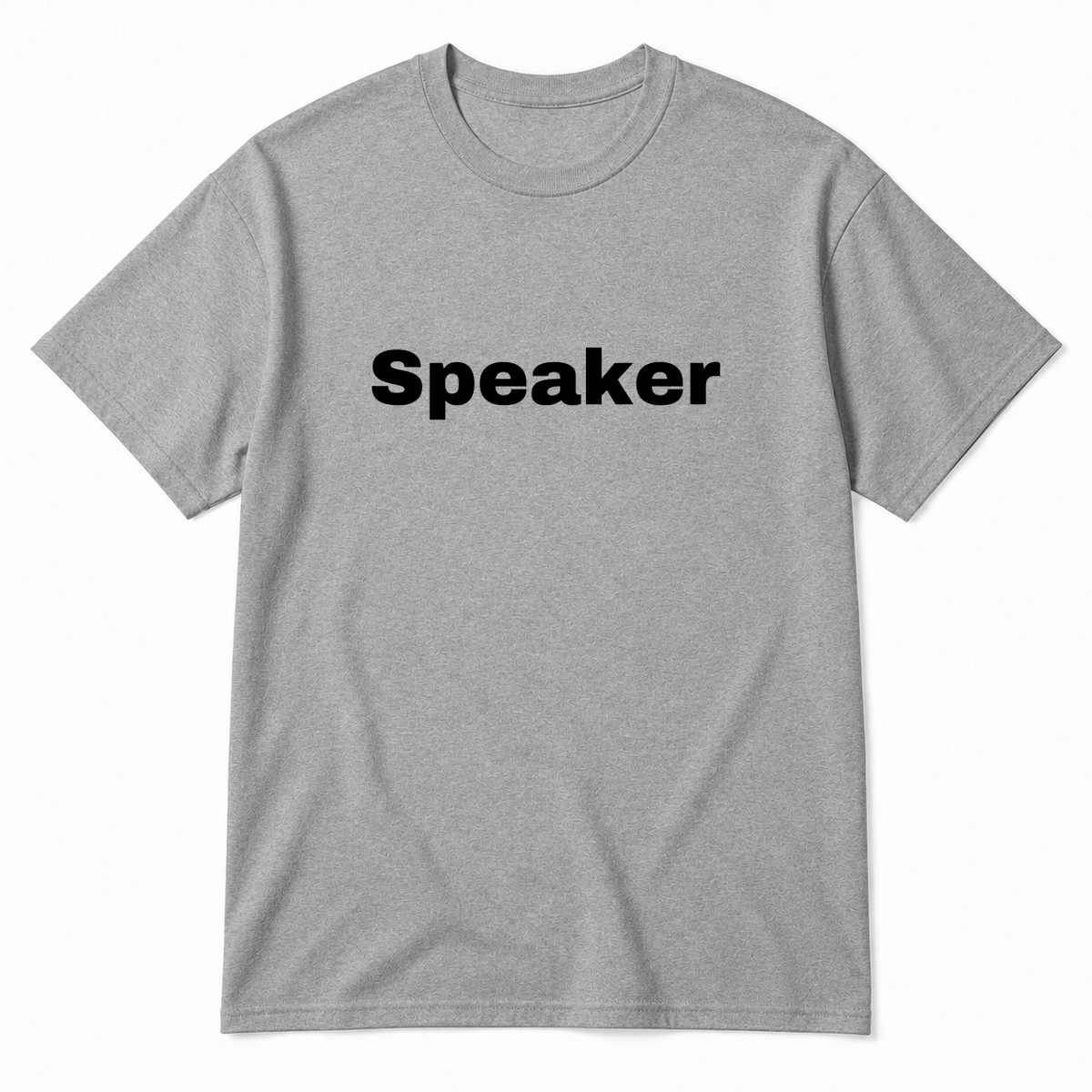 Speaker T-Shirt in gray