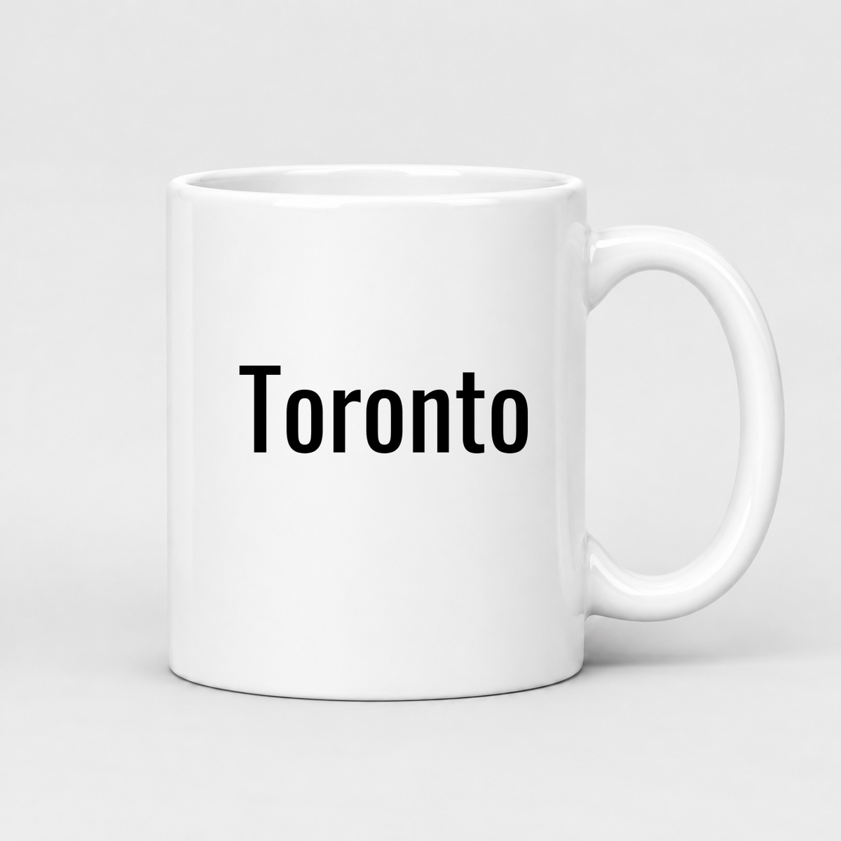 Toronto Mug in white