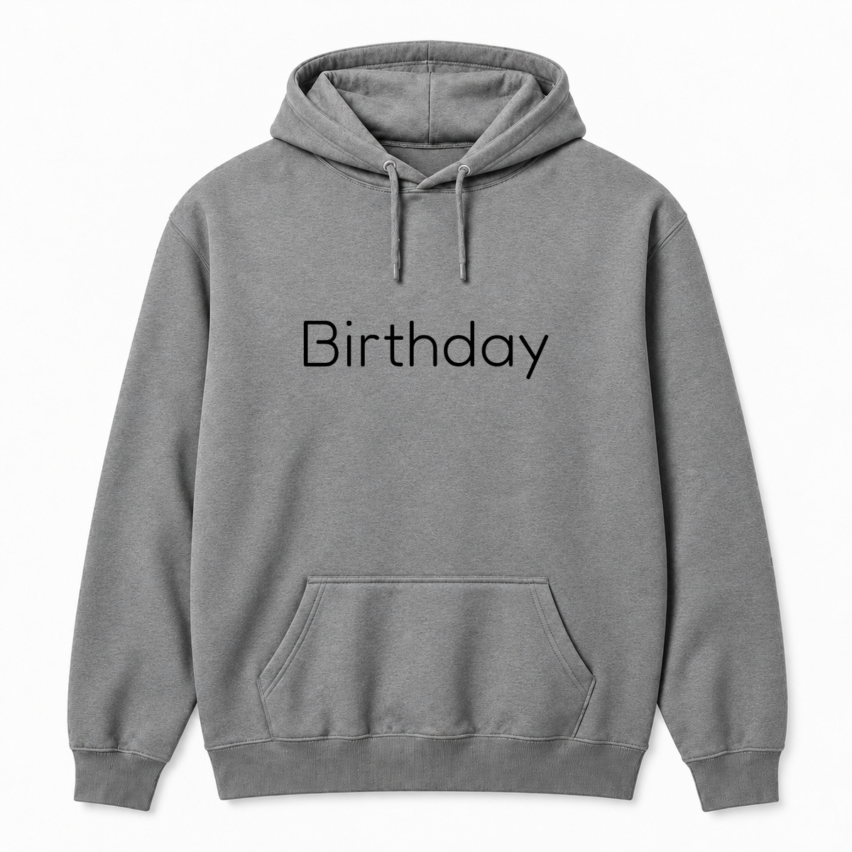 Birthday Hoodie in gray