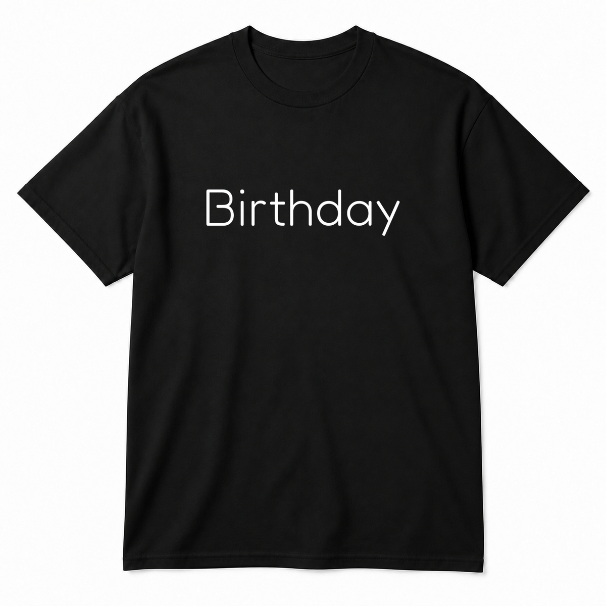 Birthday T-Shirt in black
