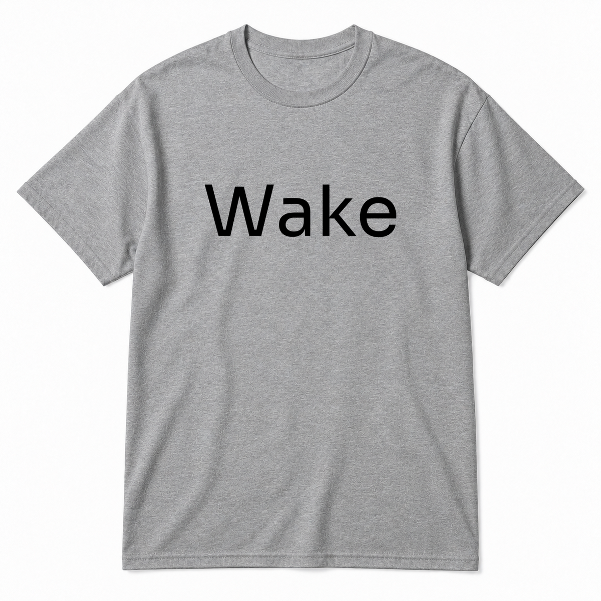 Wake T-Shirt in gray