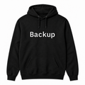 Backup Hoodie in black