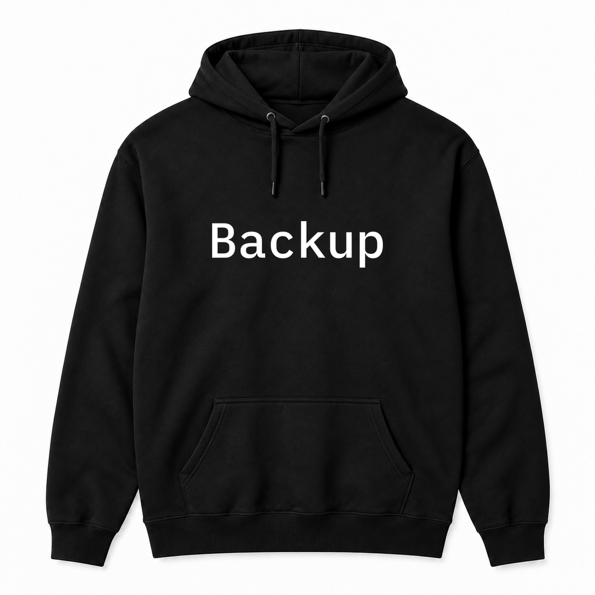Backup Hoodie in black