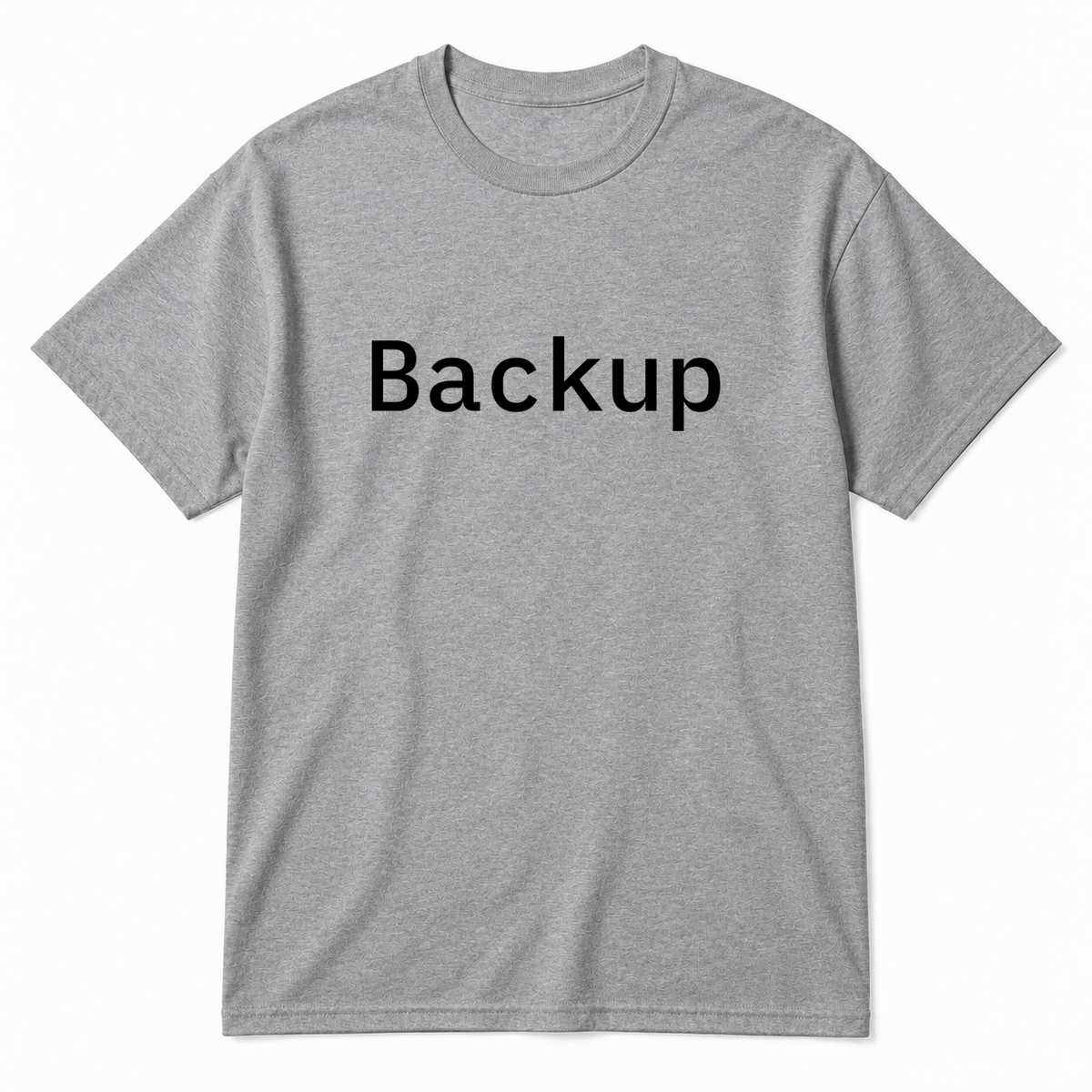 Backup T-Shirt in gray