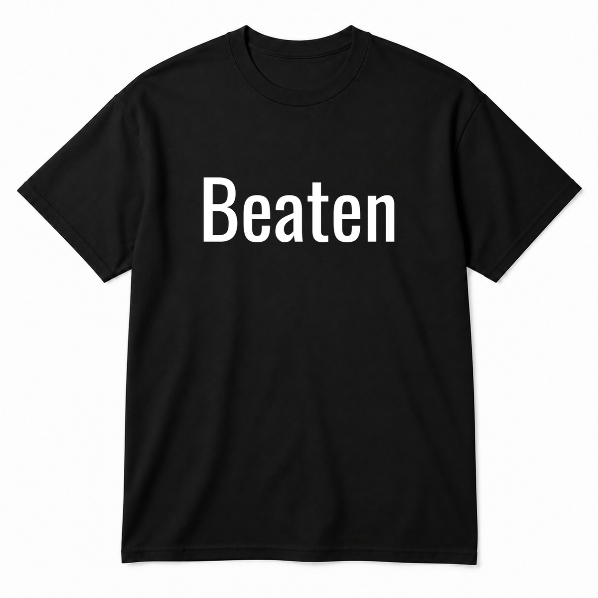 Beaten T-Shirt in black