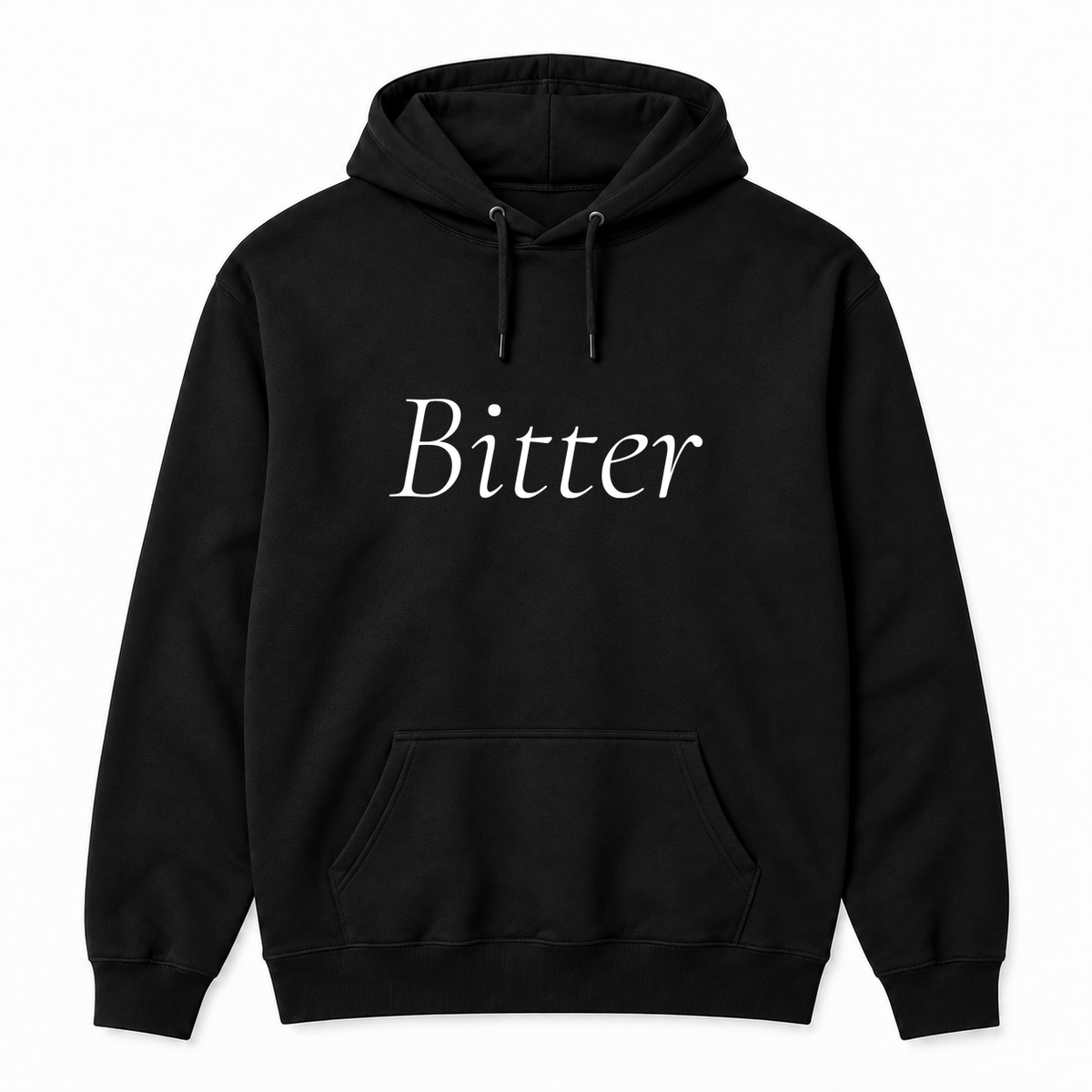 Bitter Hoodie in black