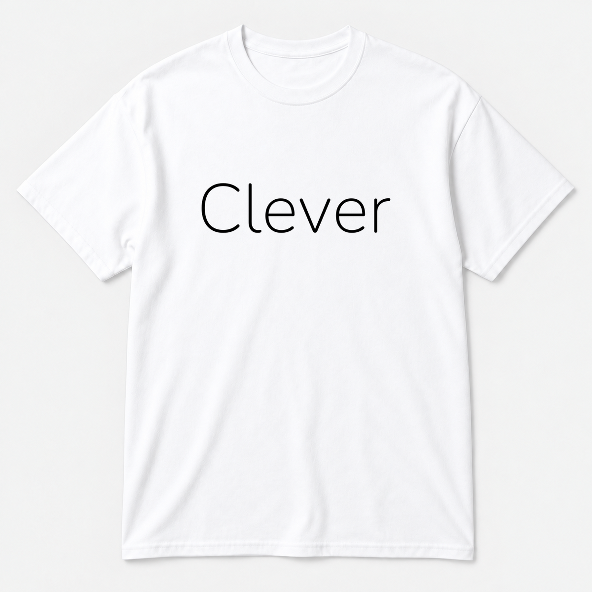 Clever T-Shirt in white