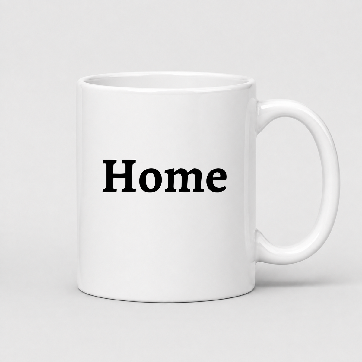 Home Mug in white