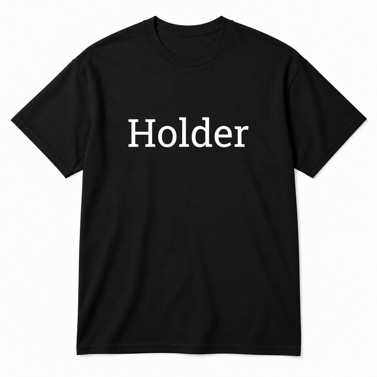 Holder T-Shirt in black