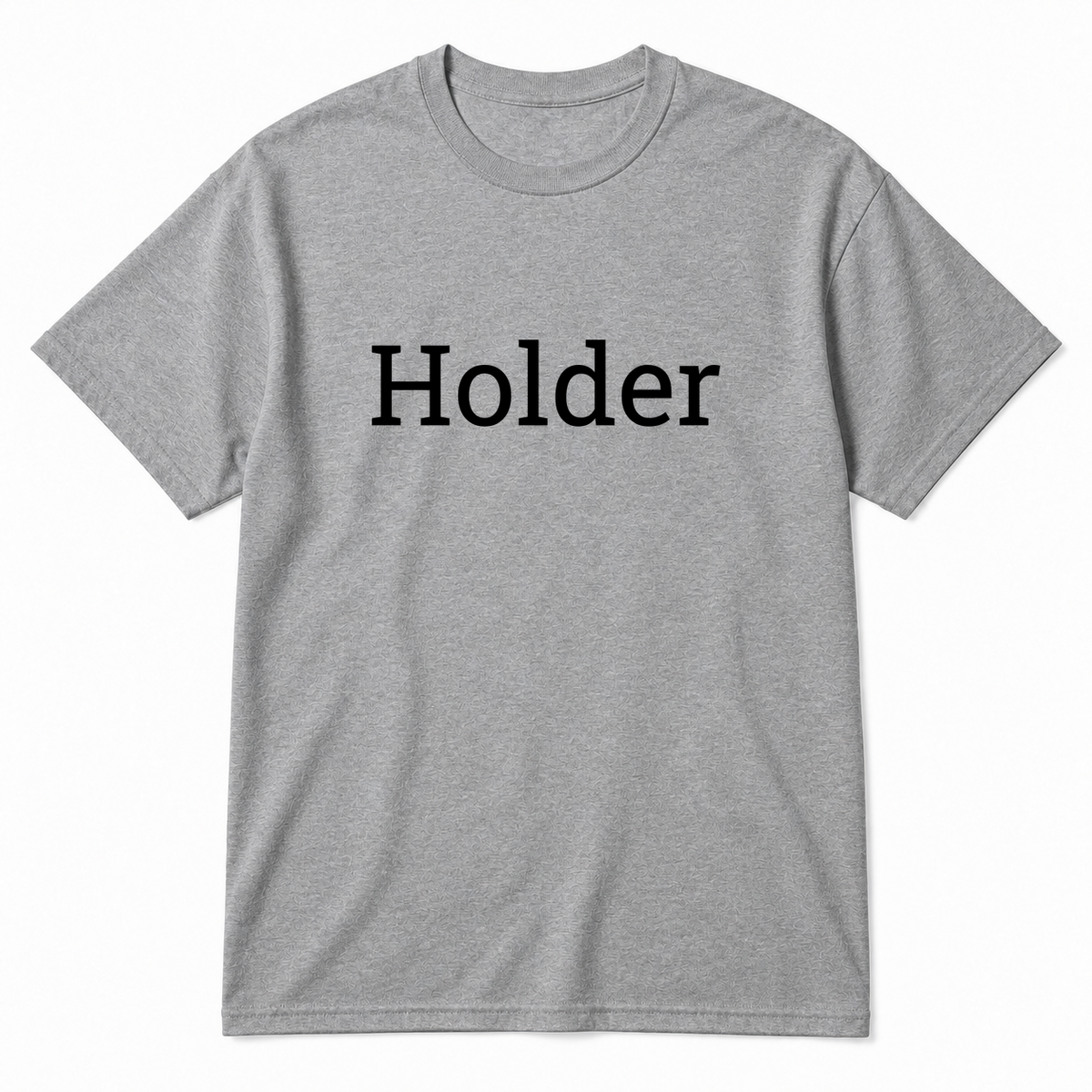 Holder T-Shirt in gray