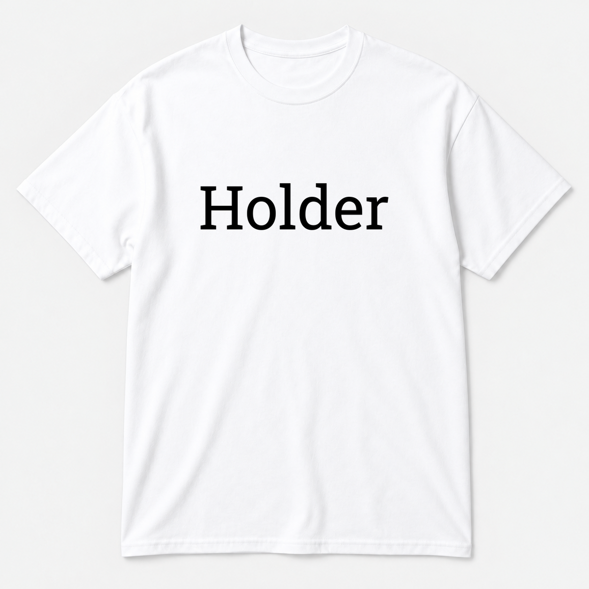 Holder T-Shirt in white