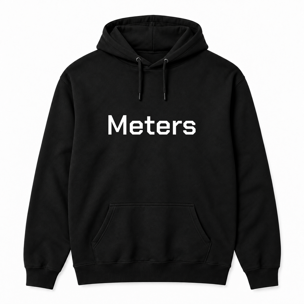 Meters Hoodie in black
