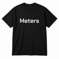 Meters T-Shirt in black