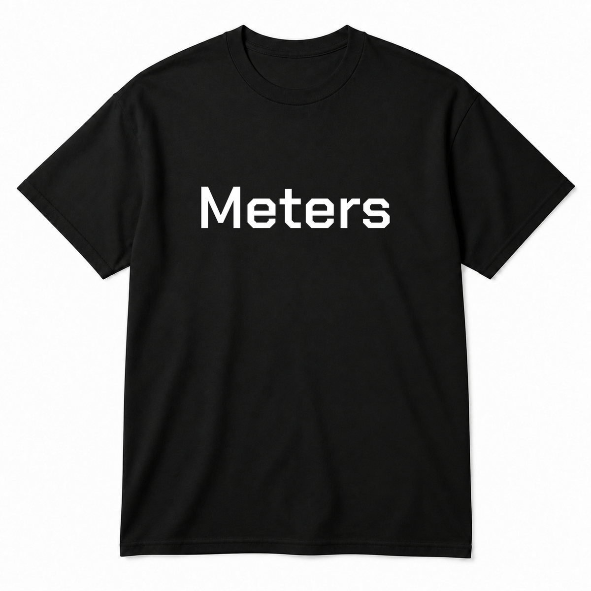 Meters T-Shirt in black