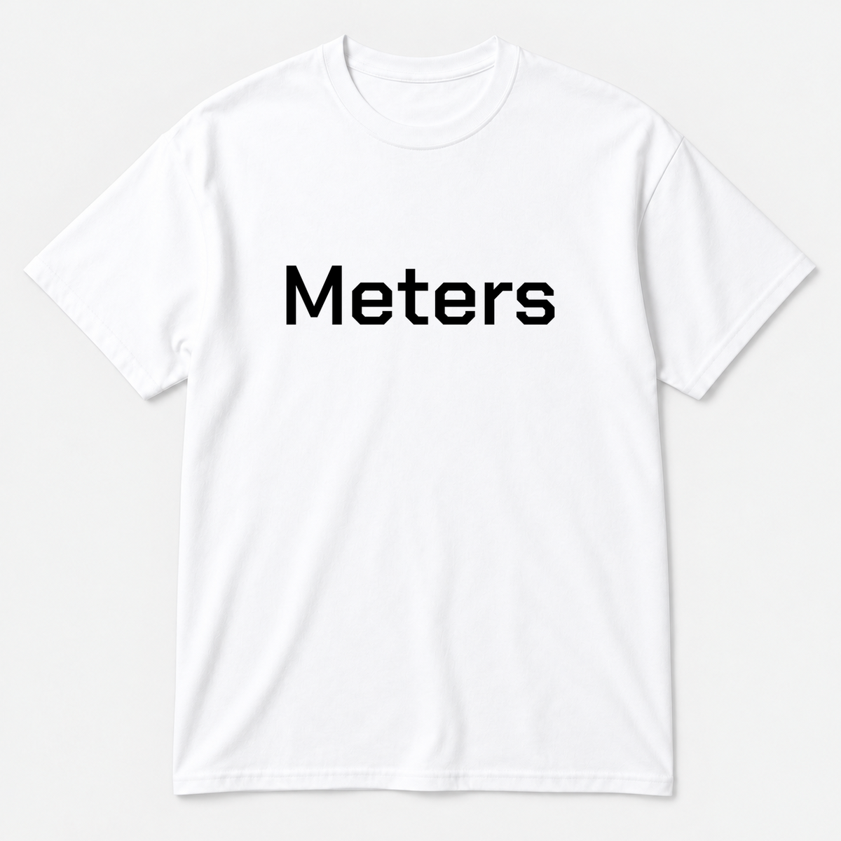 Meters T-Shirt in white