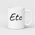 Etc Mug in white