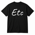 Etc T-Shirt in black
