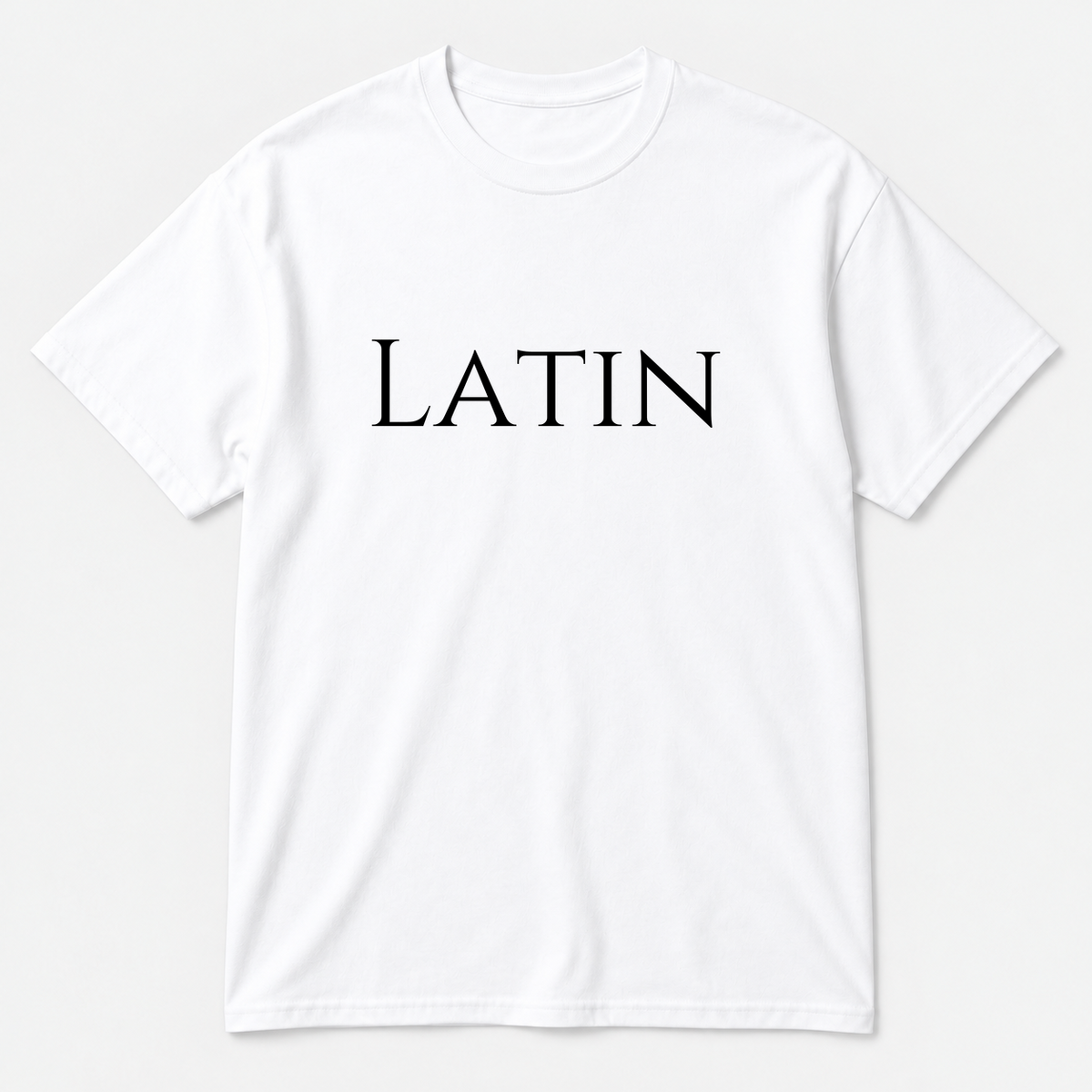Latin T-Shirt in white