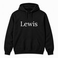 Lewis Hoodie in black
