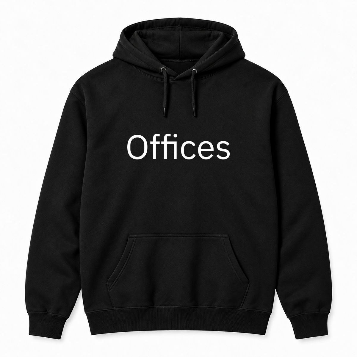 Offices Hoodie in black