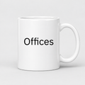 Offices Mug in white
