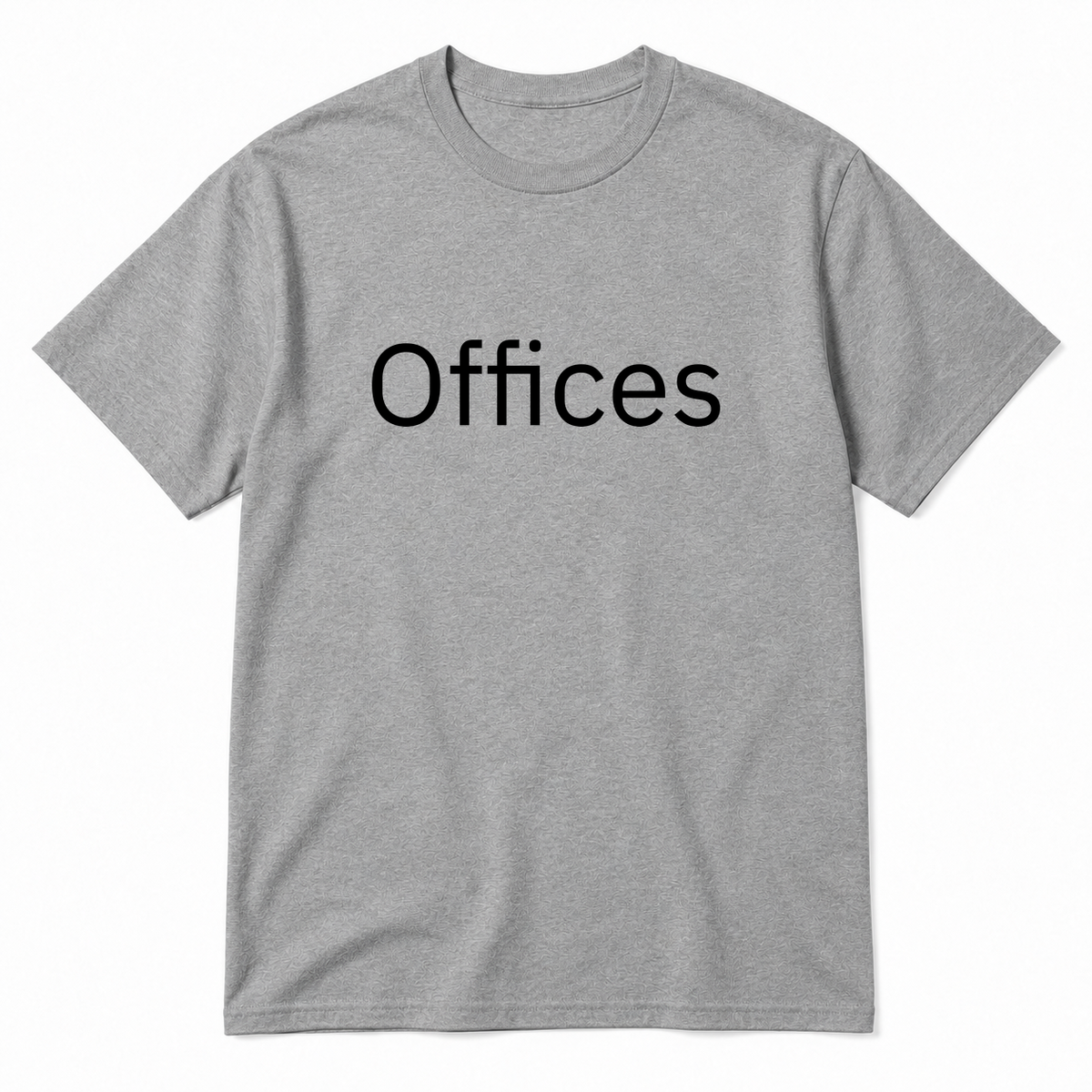 Offices T-Shirt in gray