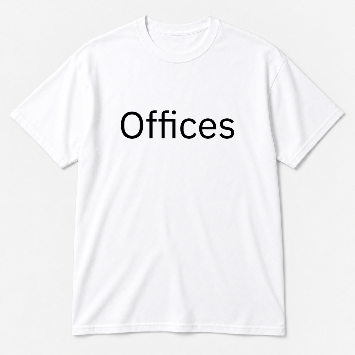 Offices T-Shirt in white