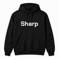 Sharp Hoodie in black