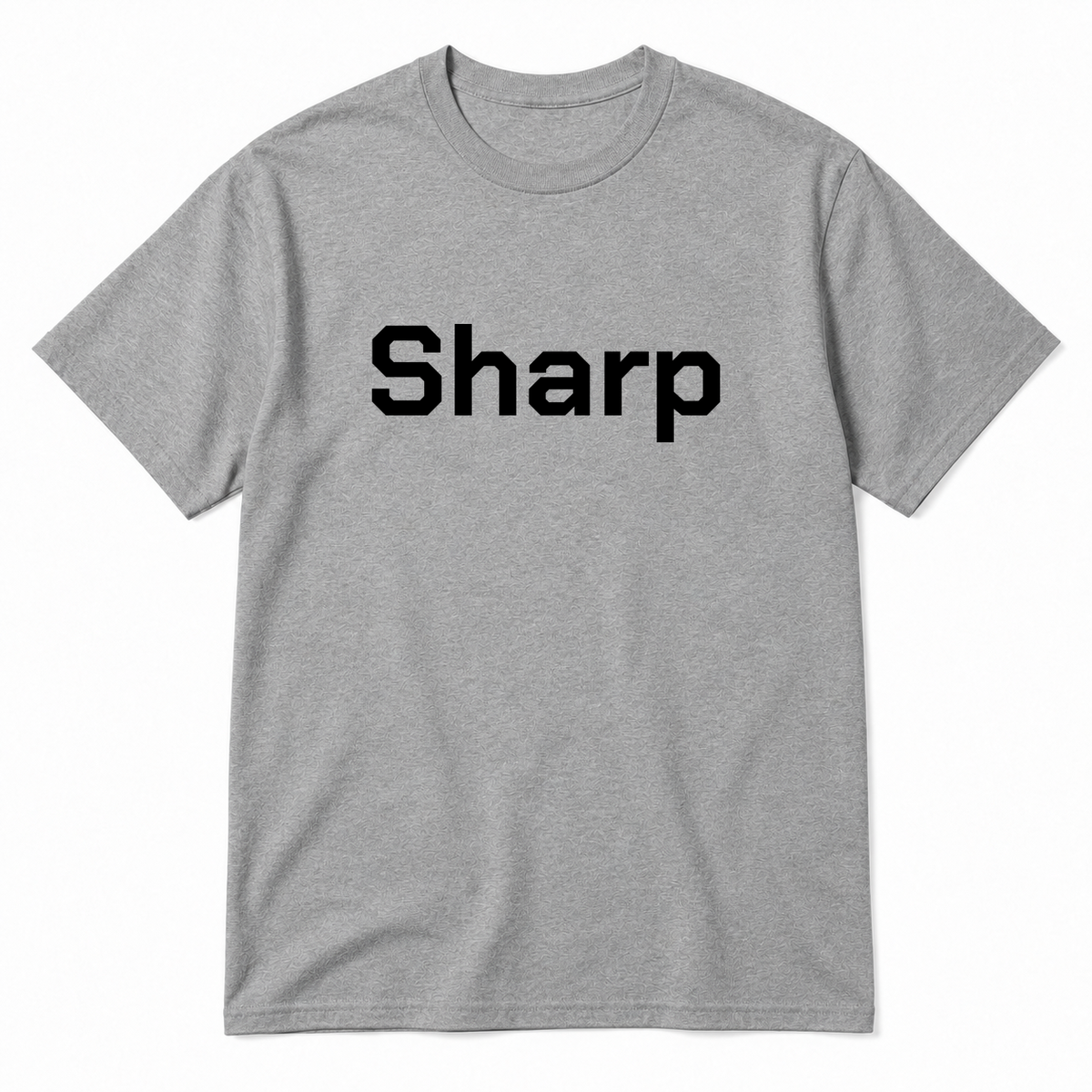 Sharp T-Shirt in gray