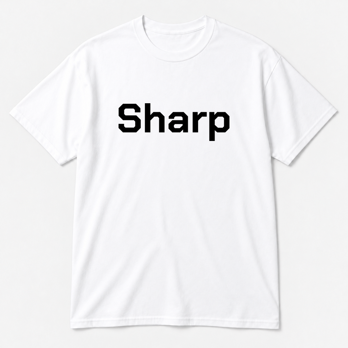 Sharp T-Shirt in white