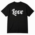 Love T-Shirt in black