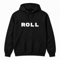 Roll Hoodie in black