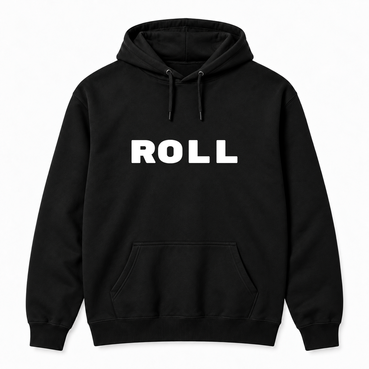Roll Hoodie in black