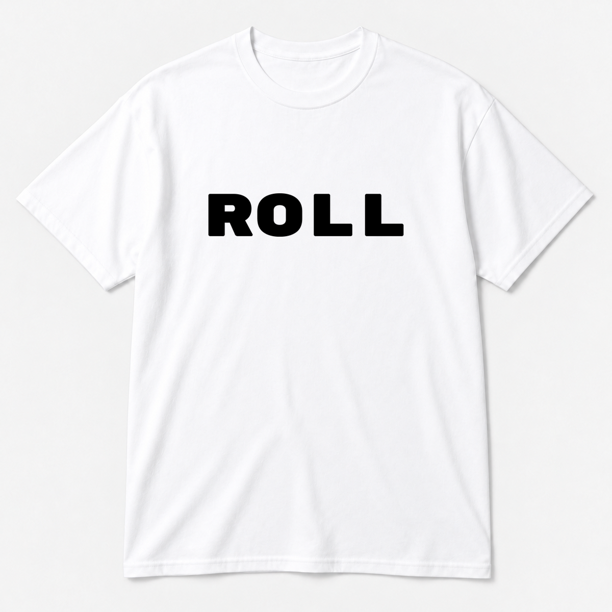 Roll T-Shirt in white