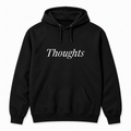 Thoughts Hoodie in black