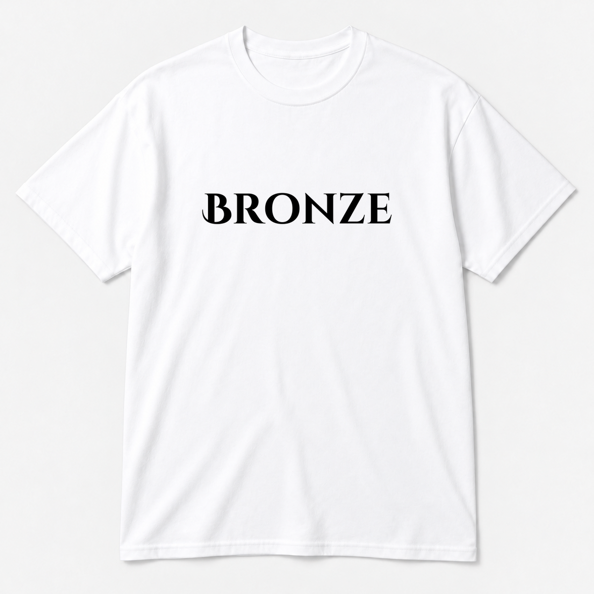 Bronze T-Shirt in white