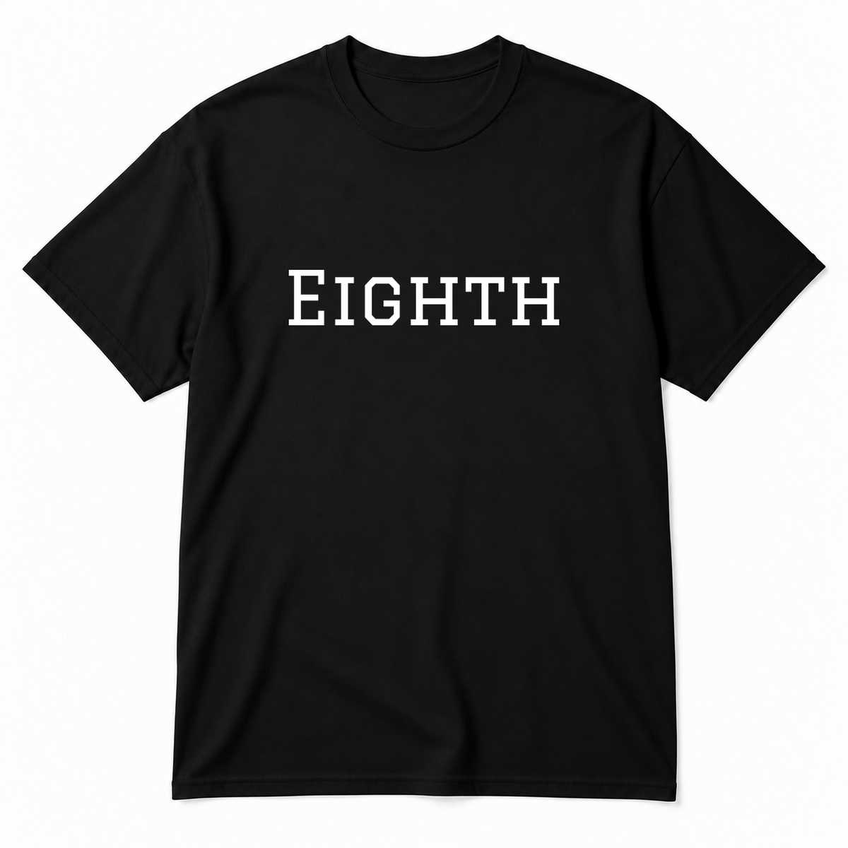 Eighth T-Shirt in black
